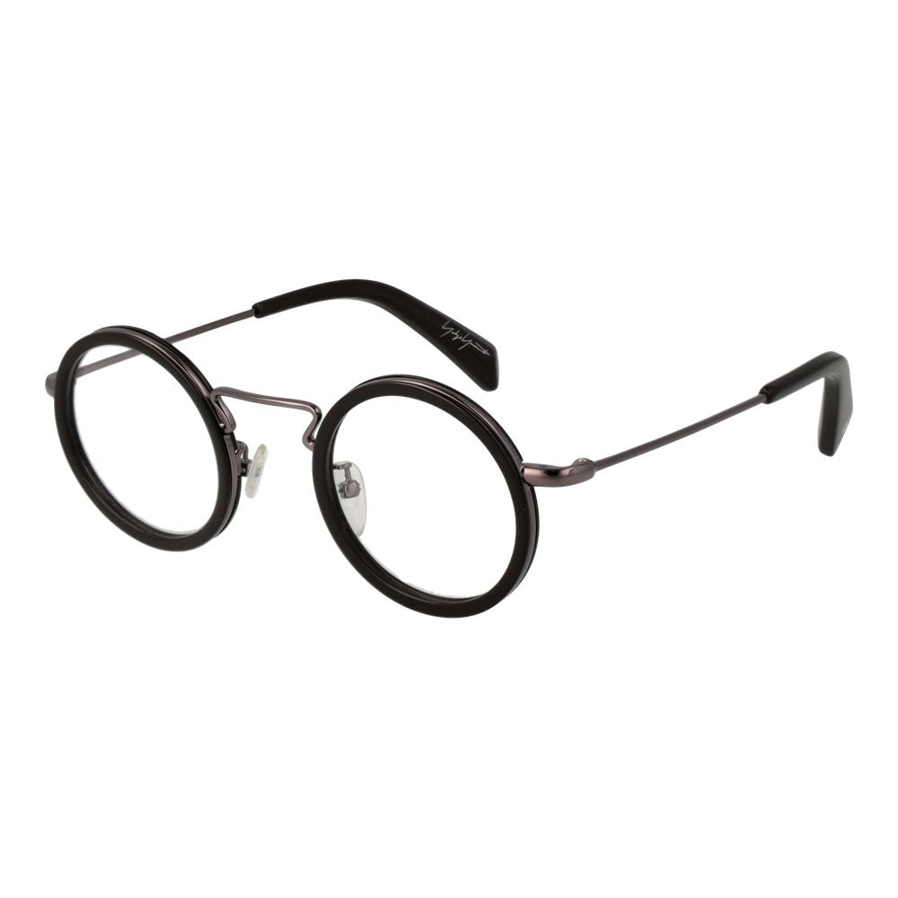Yohji Yamamoto Men's Optical Frames – Brown Round Style