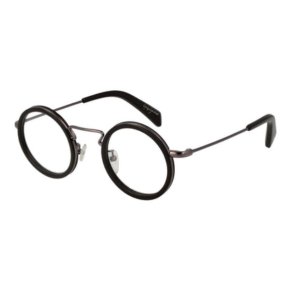 Yohji Yamamoto Men's Optical Frames – Brown Round Style