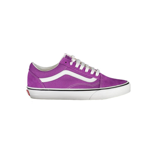 Vans Purple Polyester Sneaker - Old Skool Style