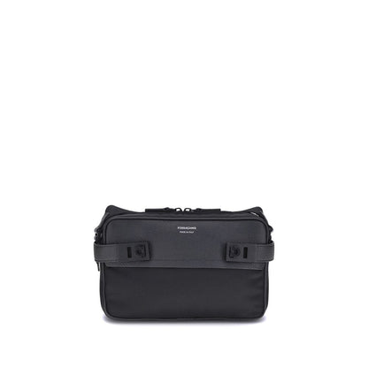 Ferragamo Gancini Buckle Shoulder Bag