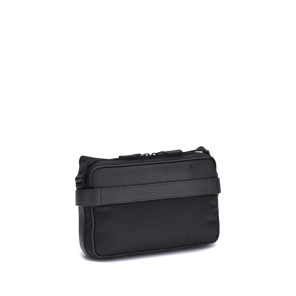 Ferragamo Gancini Buckle Shoulder Bag