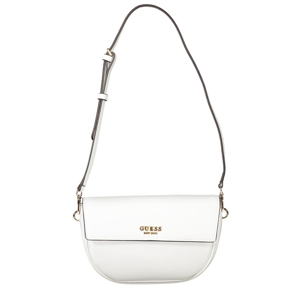 Guess Jeans White Polyethylene Cerelia Handbag