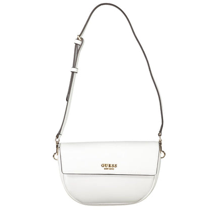 Guess Jeans White Polyethylene Cerelia Handbag
