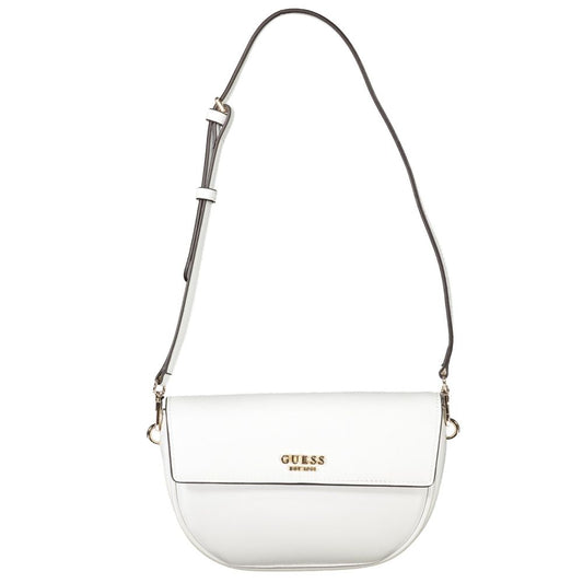 Guess Jeans White Polyethylene Cerelia Handbag
