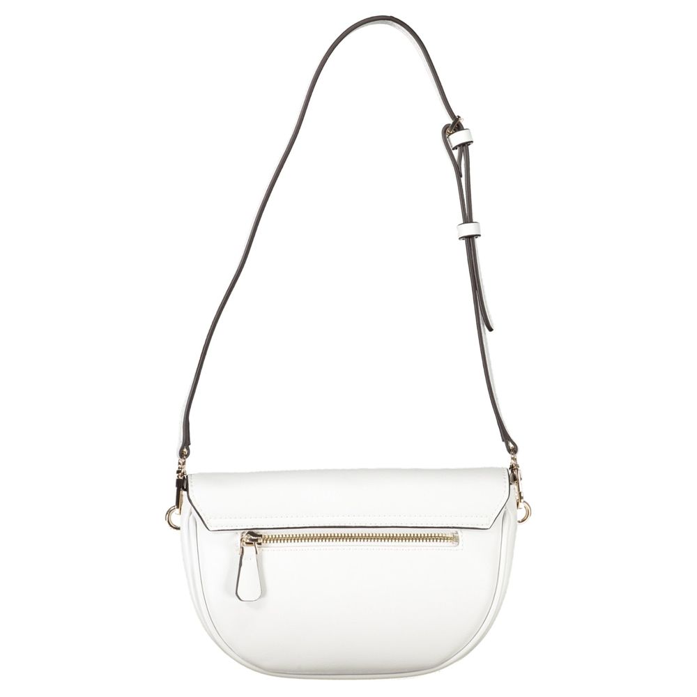Guess Jeans White Polyethylene Cerelia Handbag
