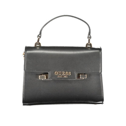 Guess Jeans Black Polyethylene Women Handbag - ECO ALDITH MINI BAG