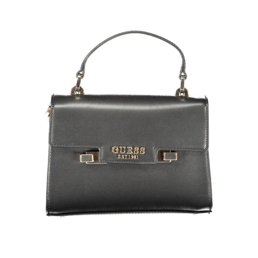 Guess Jeans Black Polyethylene Women Handbag - ECO ALDITH MINI BAG