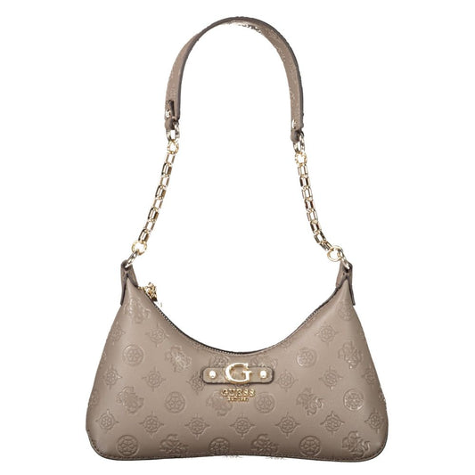 Guess Jeans GERTY Bag - Brown Polyethylene Handbag for Women