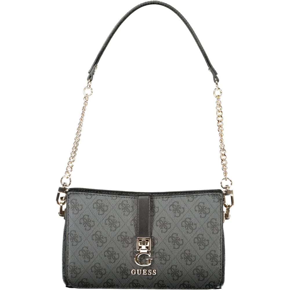 Guess Jeans Black Polyethylene ZAMIRA Bag