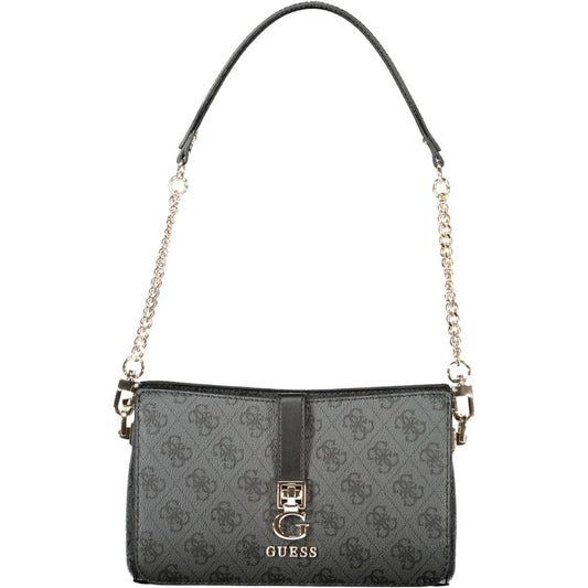 Guess Jeans Black Polyethylene ZAMIRA Bag