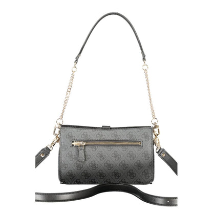 Guess Jeans Black Polyethylene ZAMIRA Bag