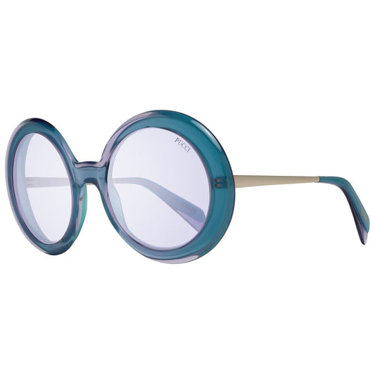 Emilio Pucci Turquoise Women's Sunglasses