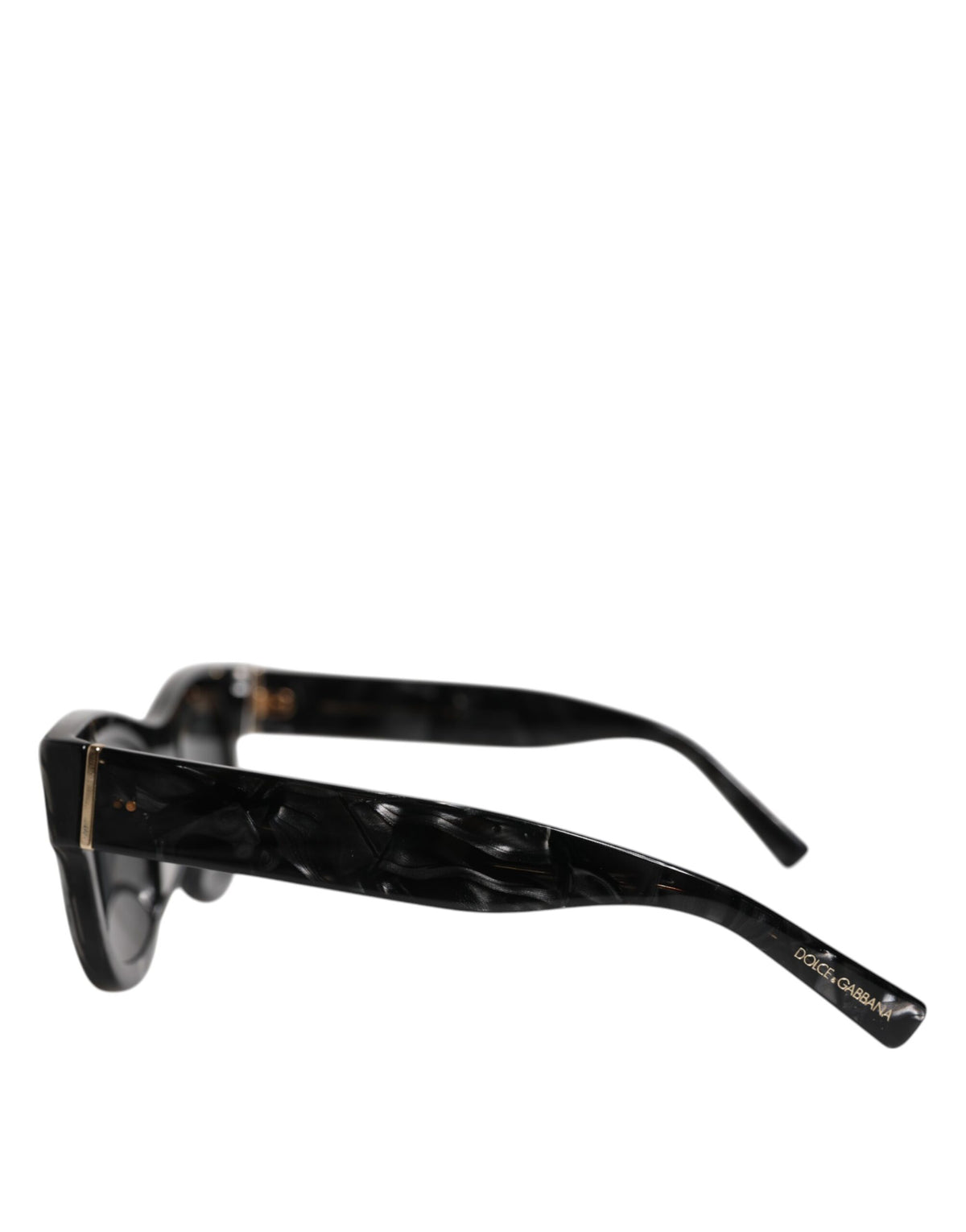 Dolce & Gabbana Pearl White Acetate Frame DG4379 Domenico Shade Sunglasses