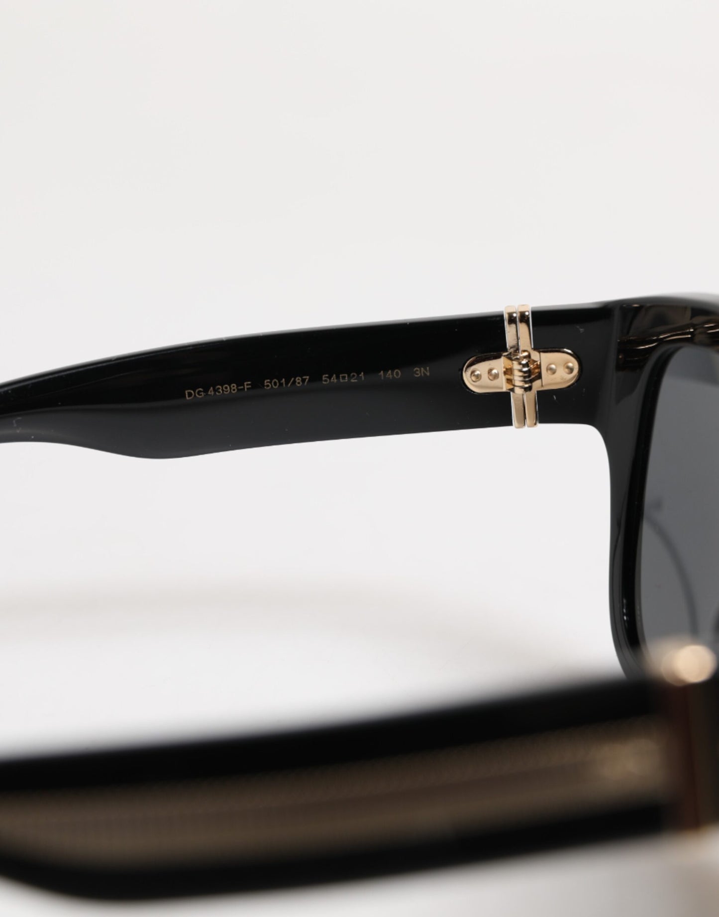 Dolce & Gabbana Black Square Acetate Frame DG4398-F Sunglasses for Women