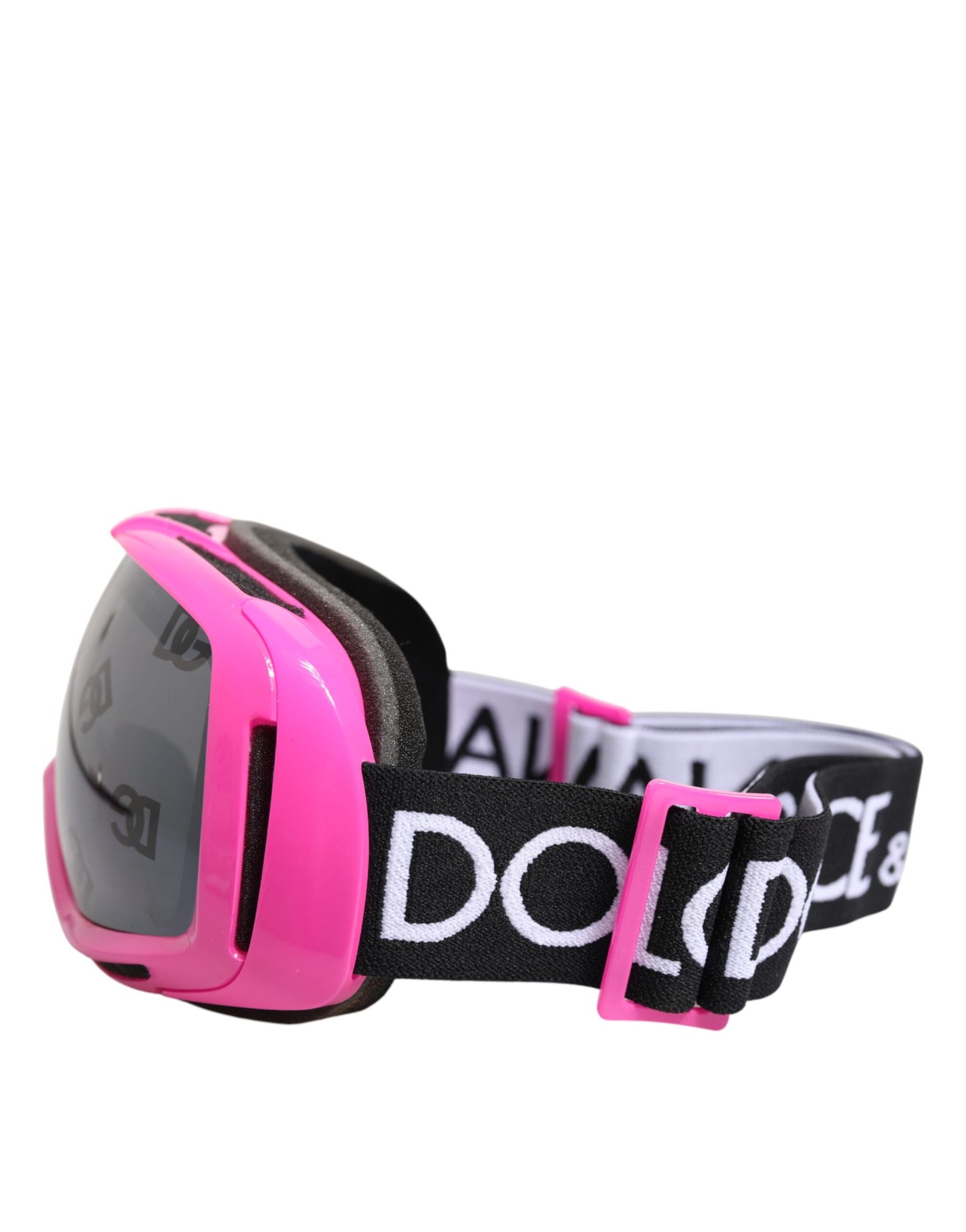 Dolce & Gabbana Fuchsia Pink Logo Ski Goggles DG6182