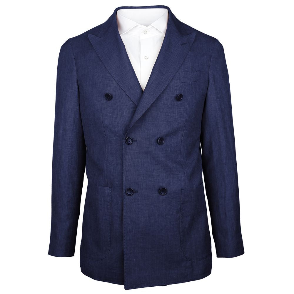 Loro Piana Summertime Blue Linen Blazer
