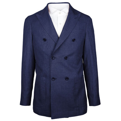 Loro Piana Summertime Blue Linen Blazer