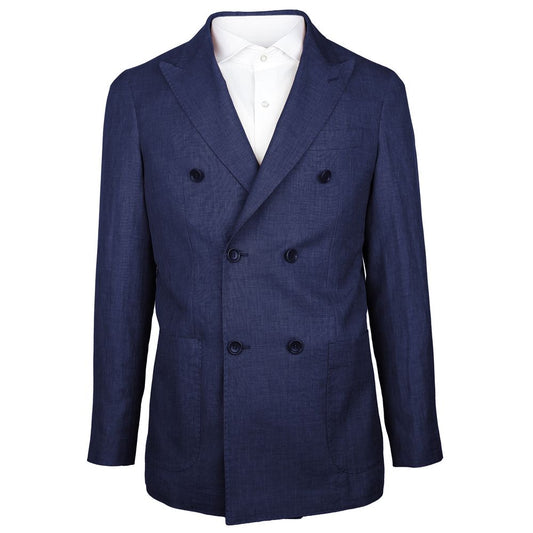 Loro Piana Summertime Blue Linen Blazer