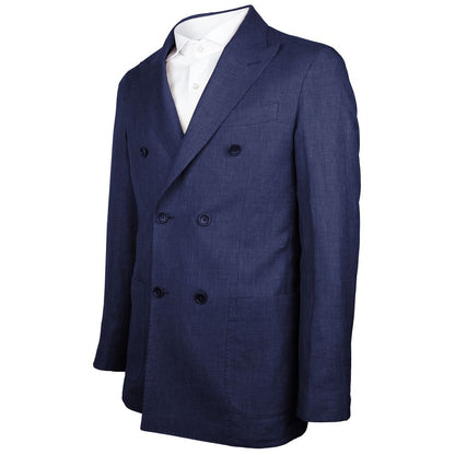 Loro Piana Summertime Blue Linen Blazer