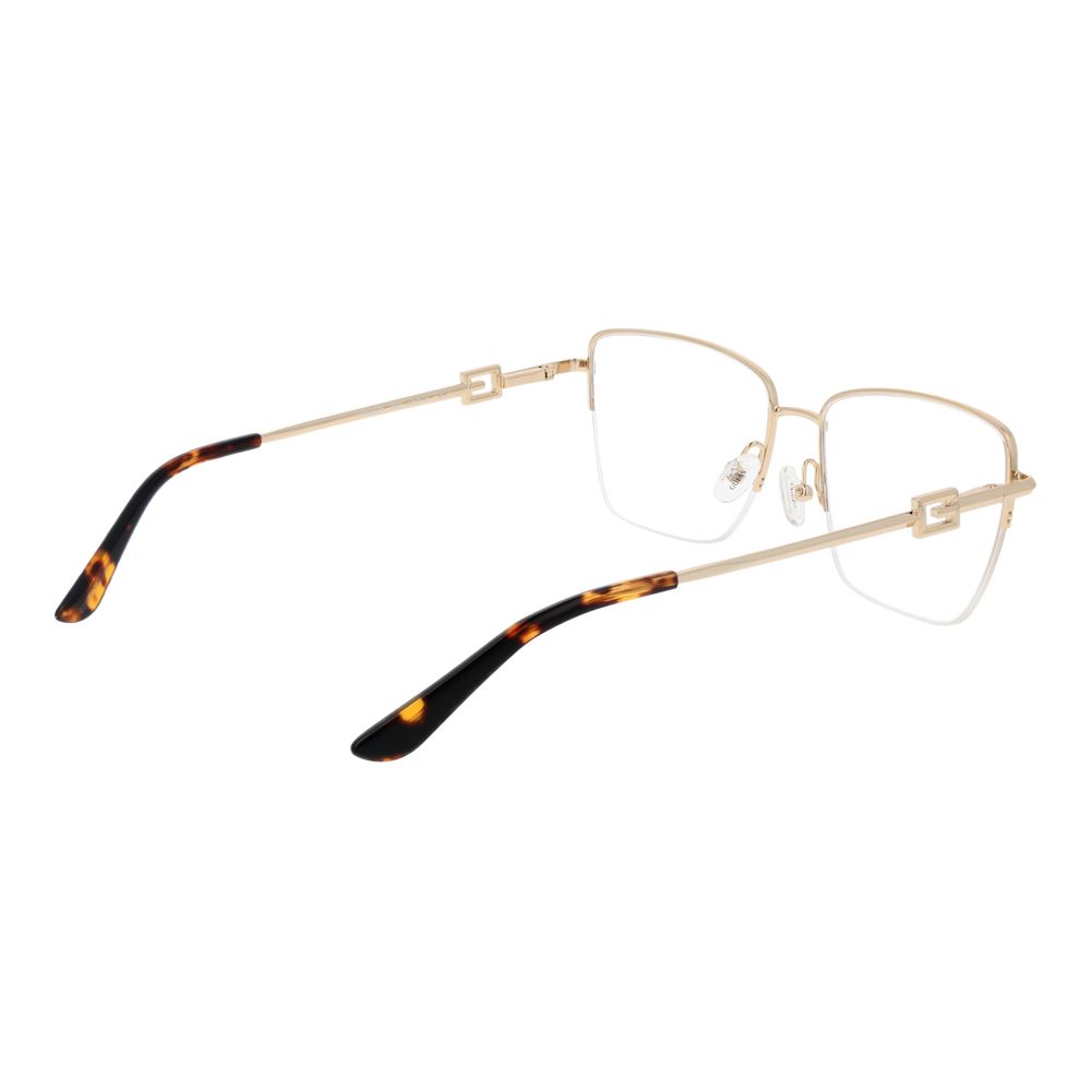Guess Women’s Optical Glasses – Gold Half-Rim Frame