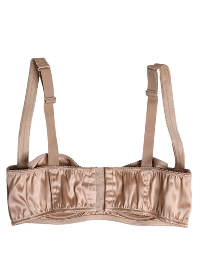 Dolce & Gabbana Pale Pink Underwired Balconette Bra