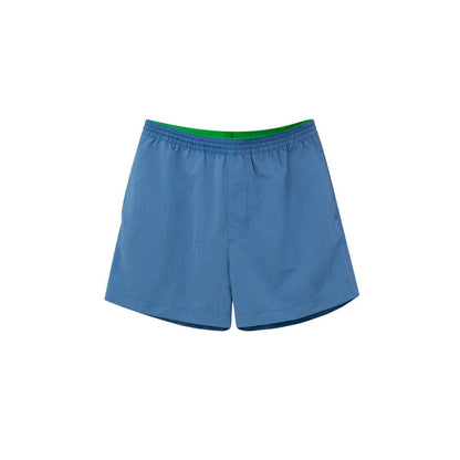 Bottega Veneta Azure Blue Boxer Swim Shorts for Men