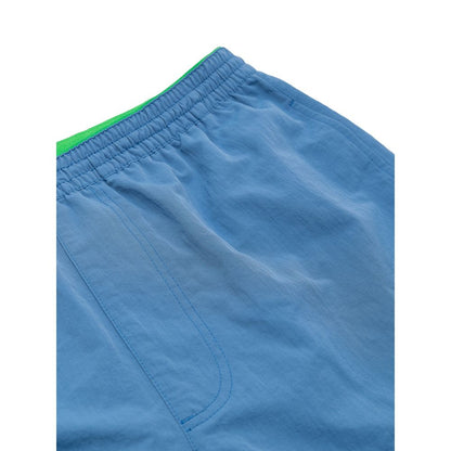 Bottega Veneta Azure Blue Boxer Swim Shorts for Men