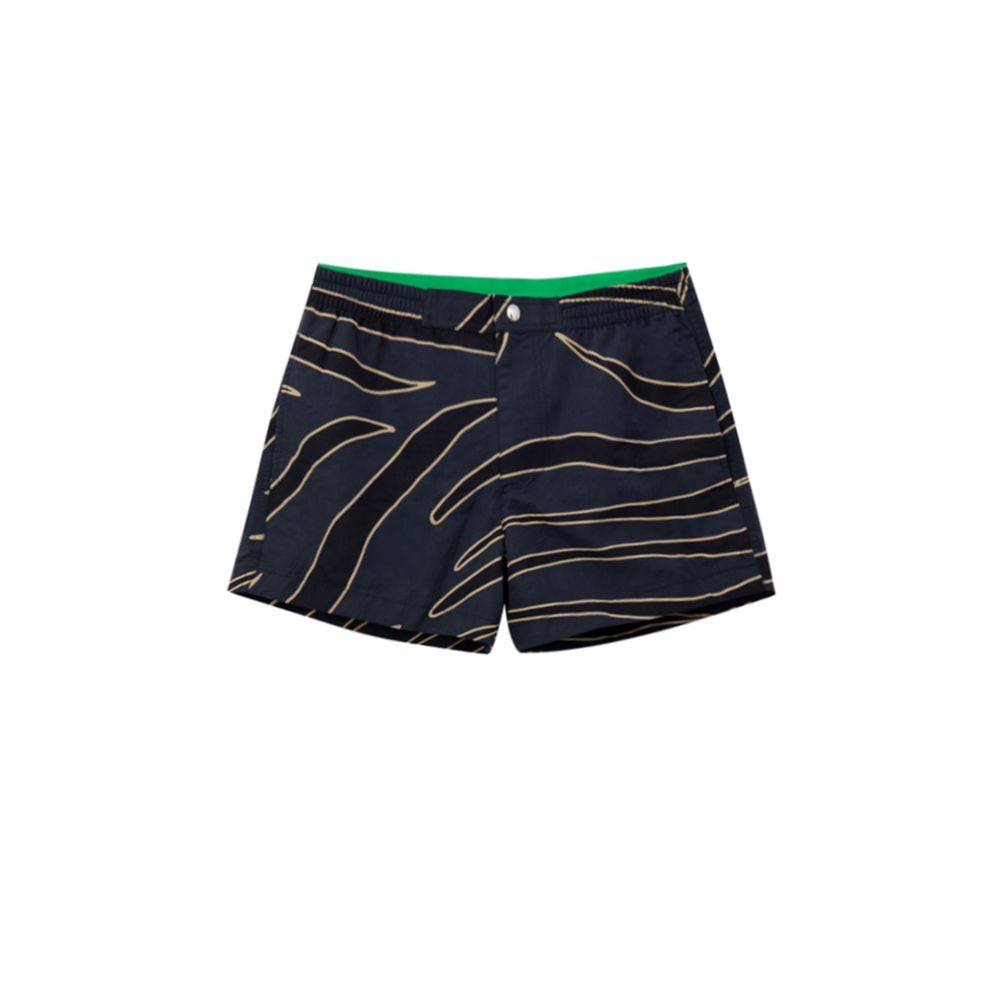 Bottega Veneta Animal Print Boxer Swim Shorts for Men