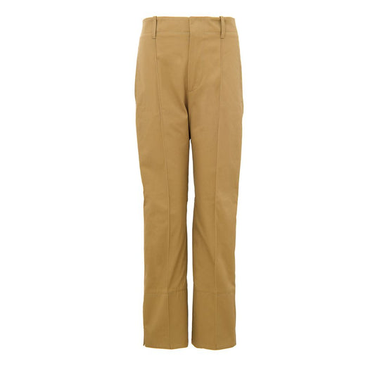 Bottega Veneta Beige Cotton Twill Pants