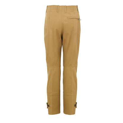 Bottega Veneta Beige Cotton Twill Pants