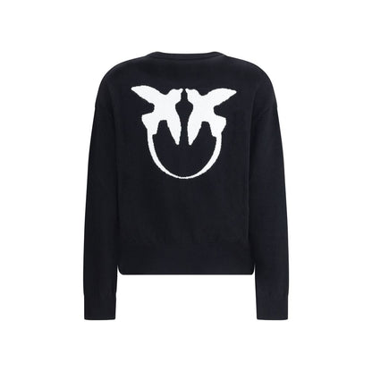 PINKO Logo Sweater - Bold Contemporary Wool Blend