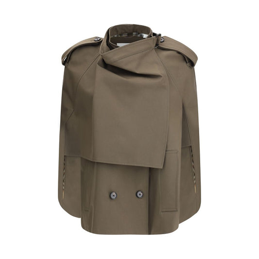 Burberry Cotton Cape: A Refined Classic for Every Occasion