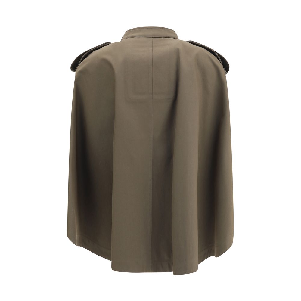 Burberry Cotton Cape: A Refined Classic for Every Occasion