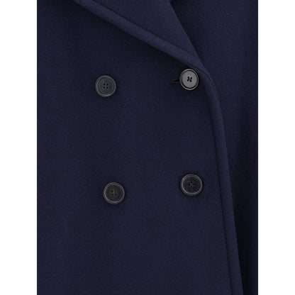 Chloé Oversized Double Breasted Wool Coat