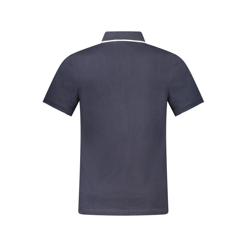 Hugo Boss Blue Cotton Polo Shirt - Stylish Slim Fit