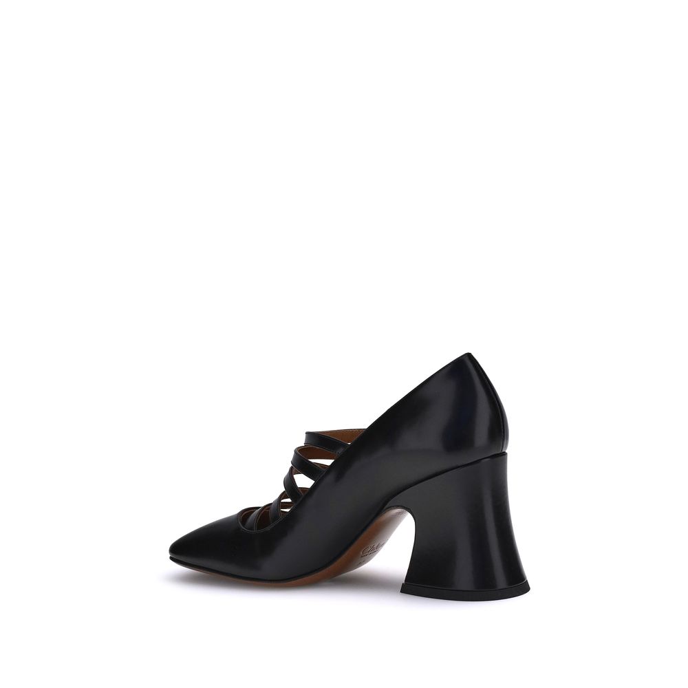 Chloé Janis Pump - Elegant Block-Heeled Shoes