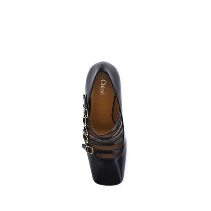 Chloé Janis Pump - Elegant Block-Heeled Shoes