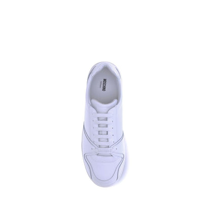 Moschino Leather Sneakers - Urban Style Meets Iconic Design