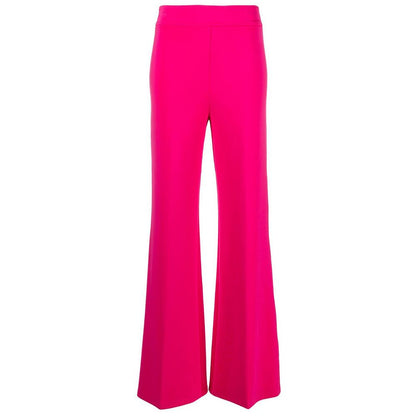 PINKO Fuchsia Flared Trousers - Standout Contemporary Style