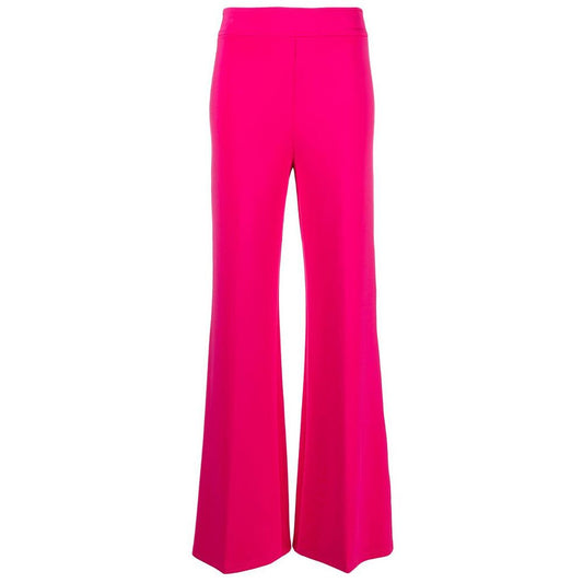 PINKO Fuchsia Flared Trousers - Standout Contemporary Style