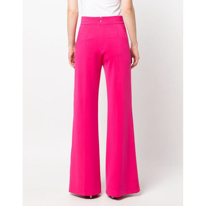 PINKO Fuchsia Flared Trousers - Standout Contemporary Style