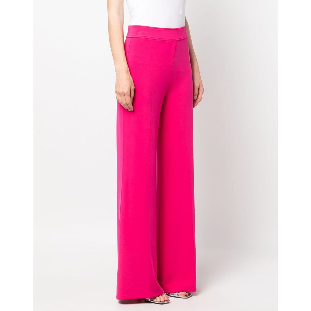 PINKO Fuchsia Flared Trousers - Standout Contemporary Style