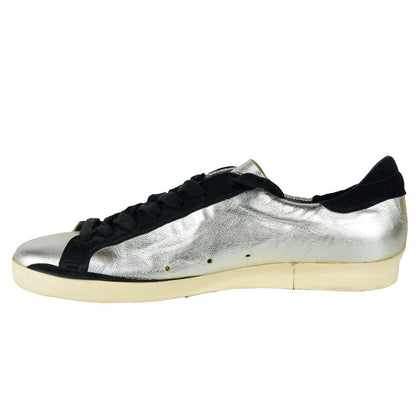 Golden Goose Gray Calfskin Sneaker - Stylish Elegance Meets Comfort