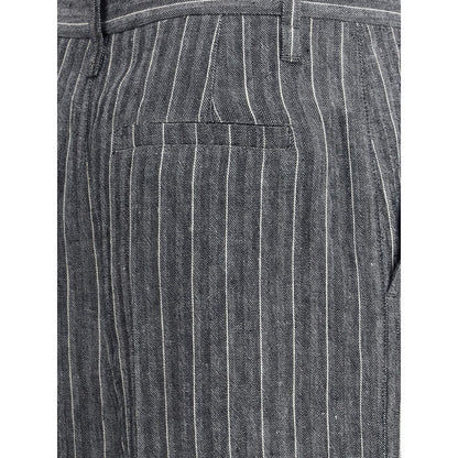 Brunello Cucinelli Linen Palazzo Pants