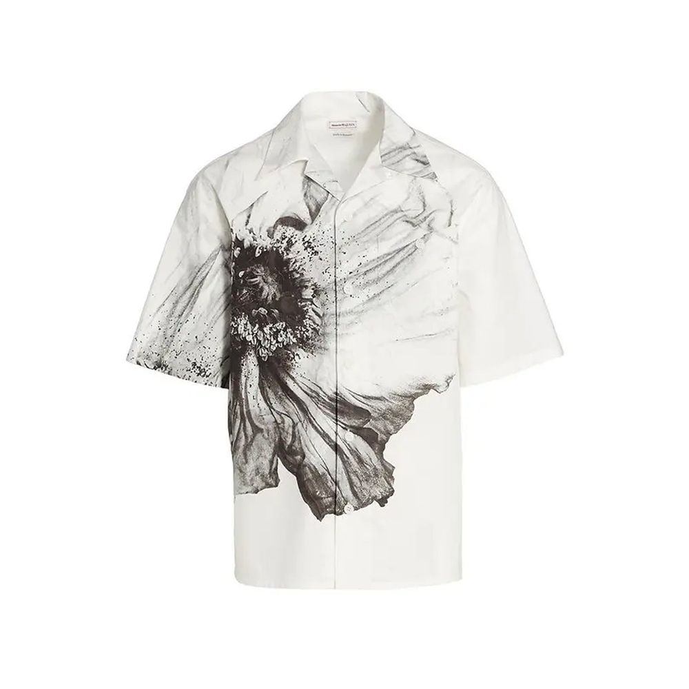 Alexander McQueen Men's Short Sleeve Shirt