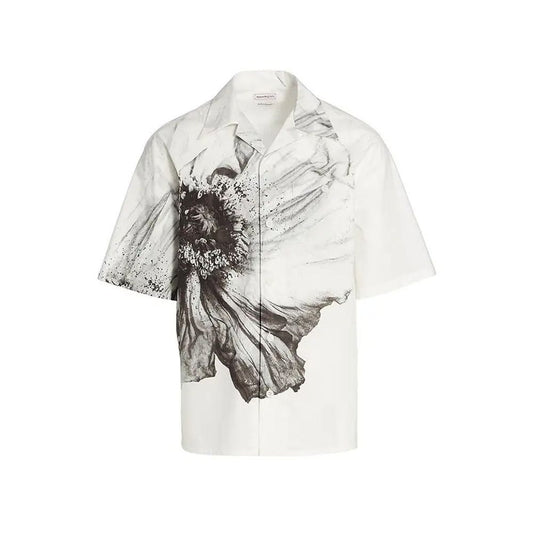 Alexander McQueen Men's Short Sleeve Shirt