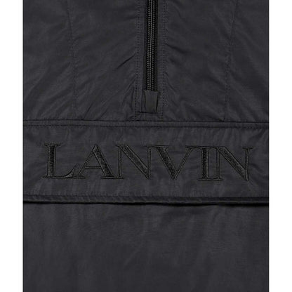 Lanvin Logo Hooded Windbreaker for Men