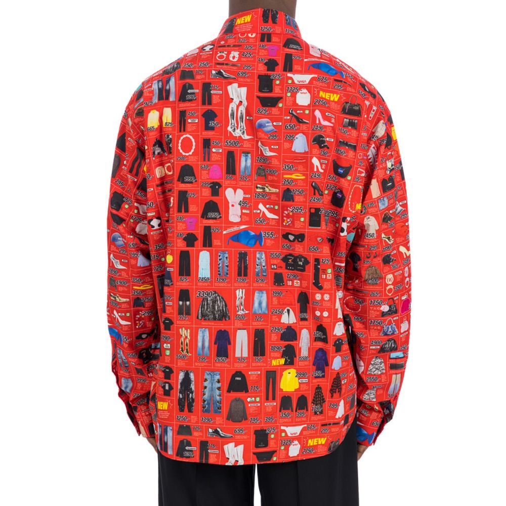 Balenciaga Printed Shirt - Statement Piece for Trendsetters