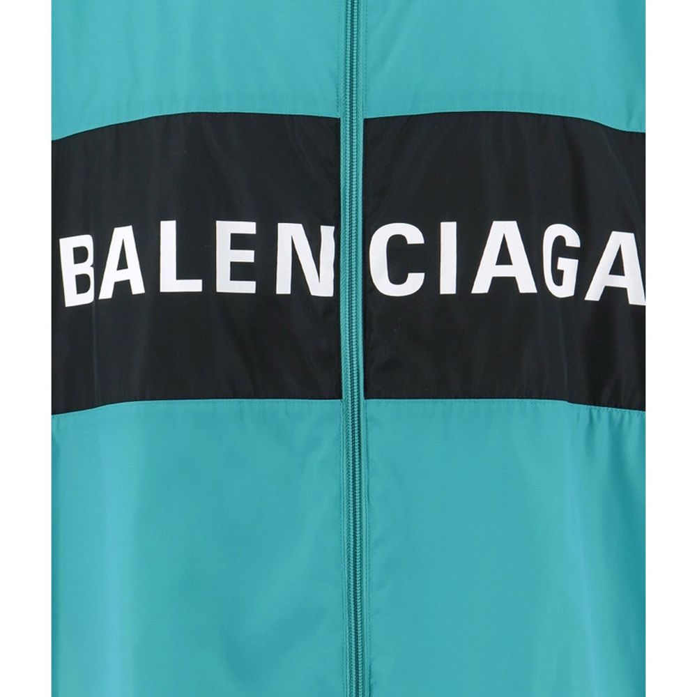 Balenciaga Windbreaker Logo Jacket - Redefine Your Style