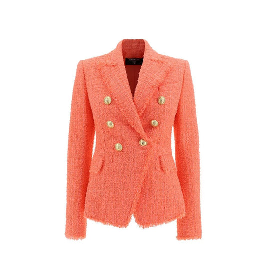 Balmain Double-Breasted Blazer: Exquisite Tailoring Redefined